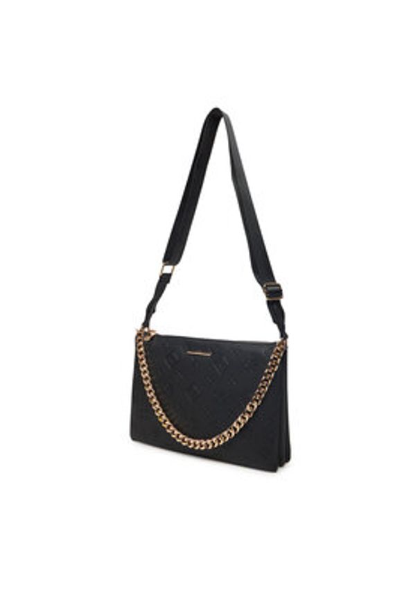 Aldo Torebka Albaeria 13931846 Czarny. Kolor: czarny. Materiał: skórzane