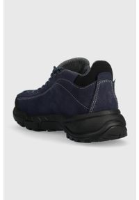 Zamberlan buty Free Blast Suede damskie kolor granatowy. Zapięcie: sznurówki. Kolor: niebieski. Materiał: materiał, skóra, zamsz, guma. Szerokość cholewki: normalna #2