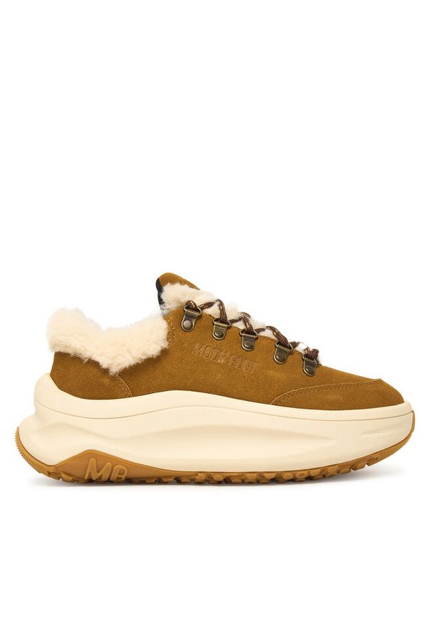 Sneakersy Moon Boot. Kolor: brązowy
