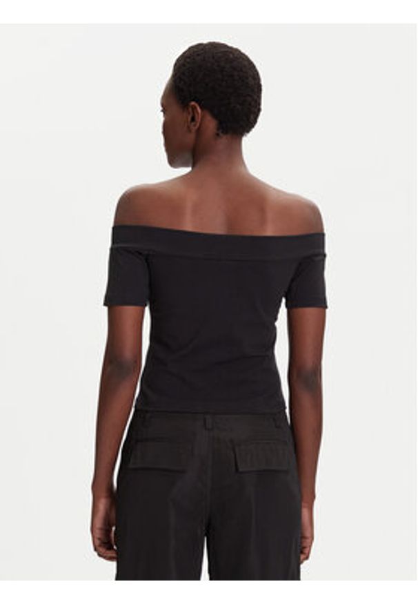 Adidas - adidas Bluzka adicolor Bandeau JV9742 Czarny Slim Fit. Kolor: czarny. Materiał: bawełna