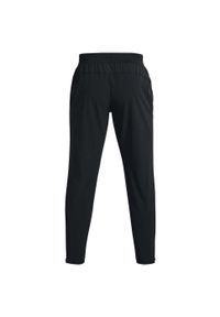 Spodnie dresowe męskie Under Armour STORM RUN PANT. Kolor: czarny. Materiał: dresówka. Sport: bieganie #2