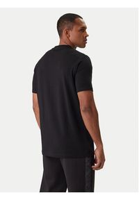 Karl Lagerfeld - KARL LAGERFELD T-Shirt 755031 561221 Czarny Regular Fit. Typ kołnierza: dekolt w karo. Kolor: czarny. Materiał: bawełna #5