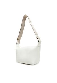 Calvin Klein Jeans Torebka Ultralight Shoulder Bag LV04K3131G Biały. Kolor: biały. Materiał: skórzane #3