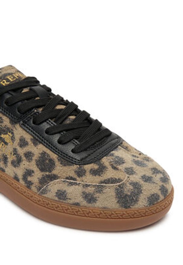 Replay - REPLAY Sneakersy GWSD8.000.C0009L Kolorowy. Materiał: skóra. Wzór: kolorowy