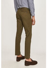 Polo Ralph Lauren - Spodnie. Kolor: oliwkowy. Materiał: tkanina, bawełna, elastan. Wzór: gładki #2