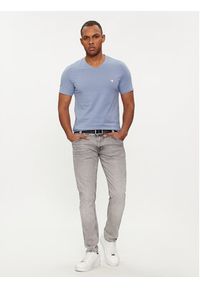 Guess T-Shirt M2YI37 I3Z14 Niebieski Slim Fit. Kolor: niebieski. Materiał: bawełna #3