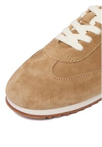 Gino Rossi - GINO ROSSI Sneakersy C-GR025 Beżowy. Kolor: beżowy. Materiał: zamsz, skóra #2