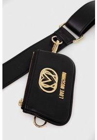 Love Moschino torebka kolor czarny. Kolor: czarny. Rodzaj torebki: na ramię #6