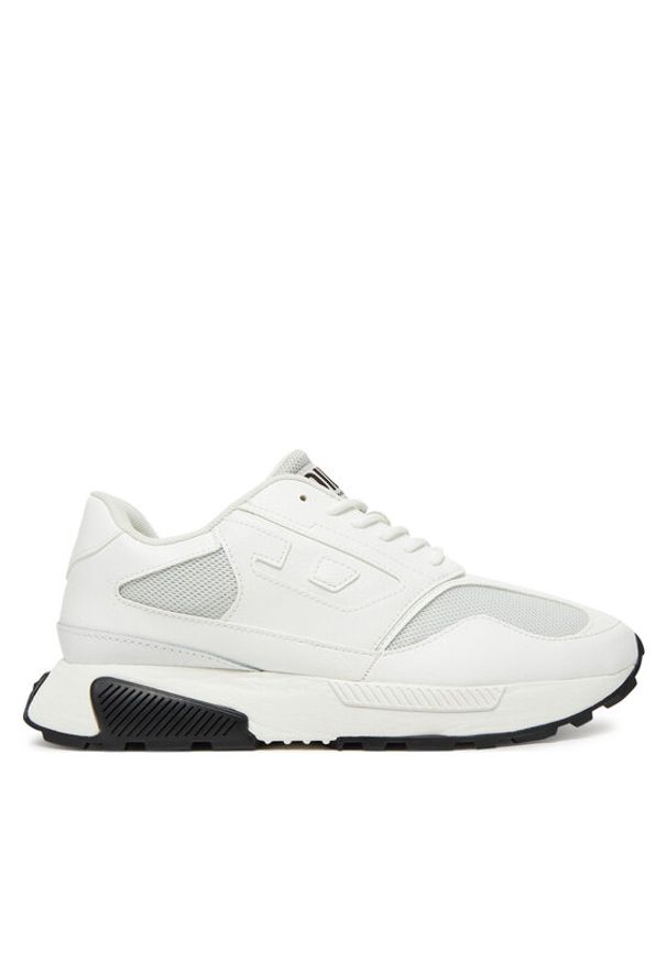 Diesel Sneakersy Tame-D Y03607P8109 Biały. Kolor: biały. Materiał: skóra