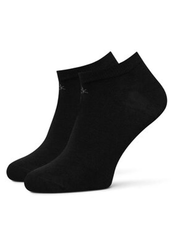 Calvin Klein Skarpety krótkie 701234369 Czarny. Kolor: czarny. Materiał: bawełna
