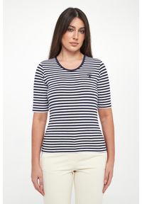 T-shirt damski w paski Tonica JOOP!. Wzór: paski #2