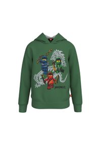 LEGO Wear - Polar turystyczny dziecięcy LEGO. Kolor: zielony. Materiał: polar