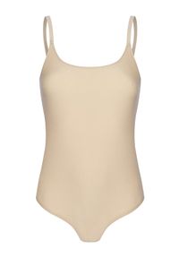 Chantelle Body Soft Stretch C10680 Beżowy. Kolor: beżowy. Materiał: syntetyk
