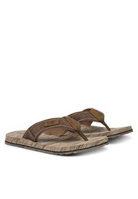skechers - Skechers Japonki Quill - Seaside 205719/BRN Brązowy. Kolor: brązowy. Materiał: skóra #6