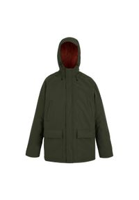 Regatta - Męska Wodoodporna Kurtka Ocieplana Savon. Kolor: zielony. Sport: turystyka piesza #1