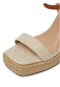 DeeZee Espadryle LWSB42-2 Beżowy. Kolor: beżowy. Materiał: materiał