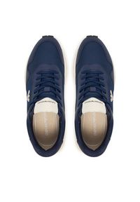 Emporio Armani Sneakersy EM003738 AF19532 MB371 Granatowy. Kolor: niebieski. Materiał: zamsz, skóra #5