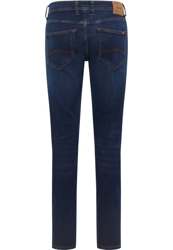 Męskie Spodnie Jeansowe Mustang Style Oregon Slim Denim Blue 1016315 5000 903