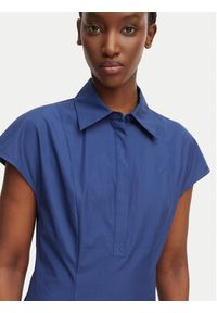 MAX&Co. Sukienka codzienna Abito 2616221064200 Granatowy Regular Fit. Okazja: na co dzień. Kolor: niebieski. Materiał: bawełna. Typ sukienki: proste. Styl: casual #3