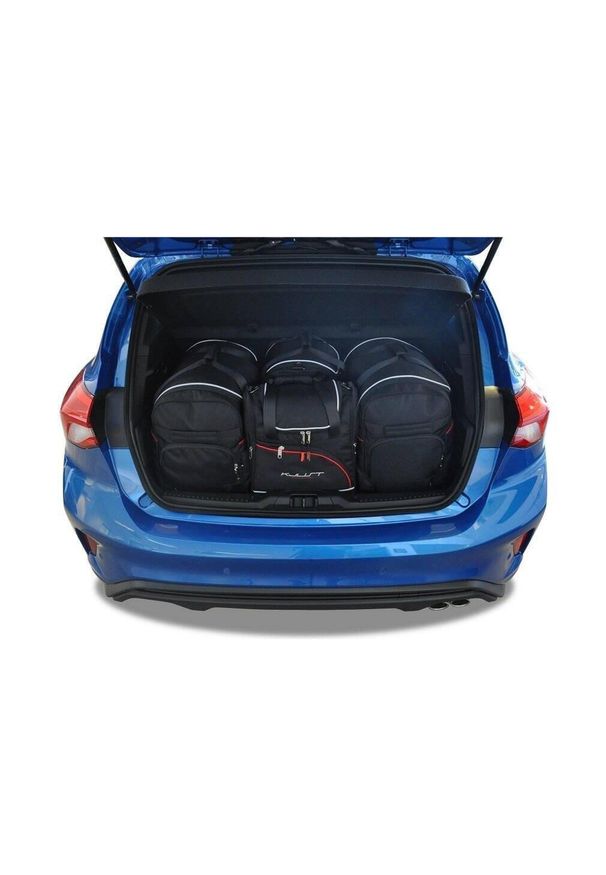 KJUST - Torby Do Bagażnika Ford Focus Hatchback 2018+ 4Szt Kjust. Kolor: czarny. Styl: sportowy
