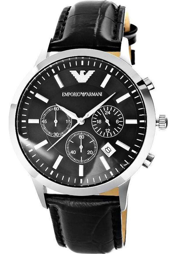 Zegarek Emporio Armani Zegarek Męski Emporio Armani Chronograf AR2447