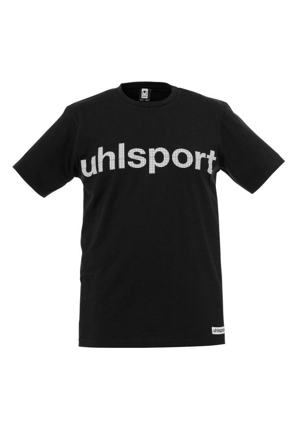UHLSPORT - Koszulka promocyjna Uhlsport Essential. Kolor: czarny. Sport: piłka nożna