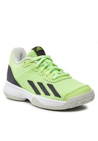 Adidas - adidas Buty Courtflash Tennis IF0455 Zielony. Kolor: zielony #4