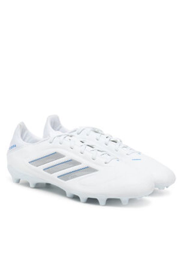 Adidas - adidas Buty do piłki nożnej Copa Pure 3 League Firm/Multi-Ground ID9051 Biały. Kolor: biały. Materiał: skóra