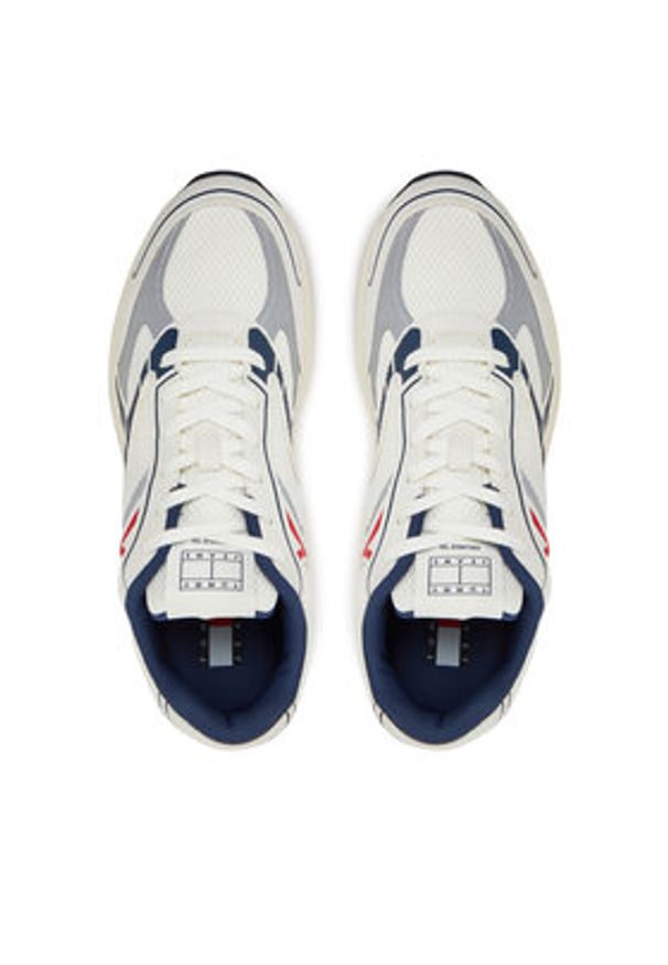 Tommy Jeans Sneakersy Archive'25 EM0EM01569 Biały. Kolor: biały. Materiał: materiał