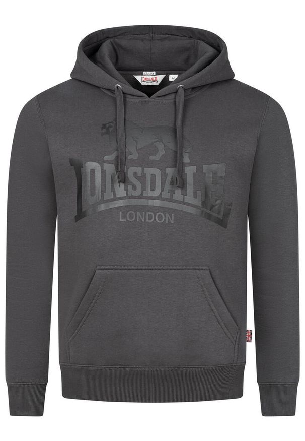 Bluza z kapturem Lonsdale Go Sport 2. Typ kołnierza: kaptur. Kolor: wielokolorowy, szary, czarny