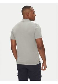 Napapijri Polo Elbas NP0A4GB4 Szary Regular Fit. Typ kołnierza: polo. Kolor: szary. Materiał: bawełna #3