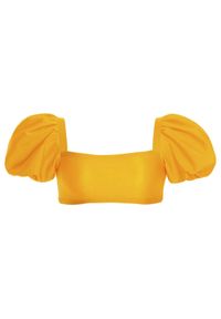 AGUA BENDITA - Top od bikini Arabella Calista. Kolor: żółty