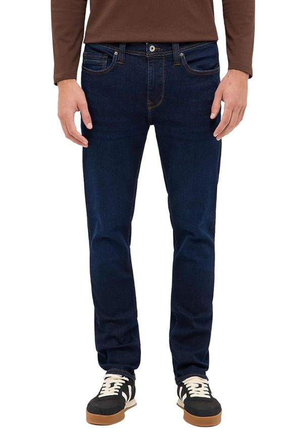 Męskie Spodnie jeansowe Mustang Style Vegas Slim Denim Blue 1017216 5000 902