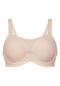 ANITA ACTIVE - Stanik do biegania Performance WireX z wysoki poziomem podtrzymywania. Kolor: różowy. Materiał: elastan, poliester, poliamid. Rodzaj stanika: biustonosz z fiszbinami. Długość rękawa: na ramiączkach. Sport: bieganie