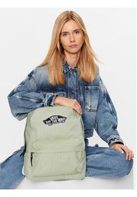 Vans Plecak Wm Realm Backpack VN0A3UI6BQH1 Zielony. Kolor: zielony. Materiał: materiał #3