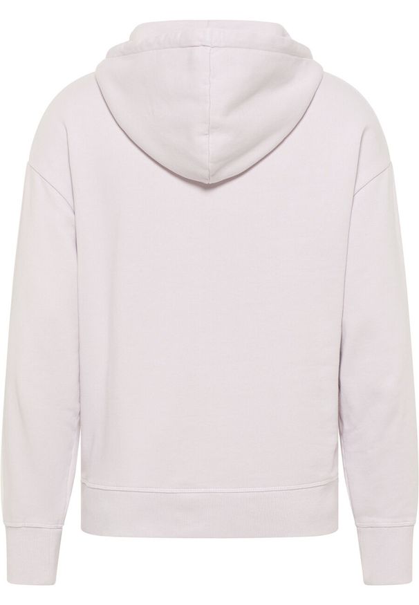 Mustang - MĘSKA BLUZA Z KAPTUREM MUSTANG LOGO Eden Orchid Hush 1014786 8056. Typ kołnierza: kaptur