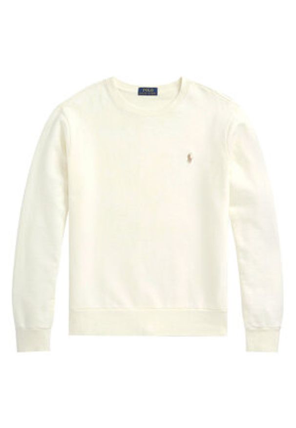 Polo Ralph Lauren Bluza 710916689003 Écru Regular Fit. Typ kołnierza: polo. Kolor: kremowy. Materiał: bawełna