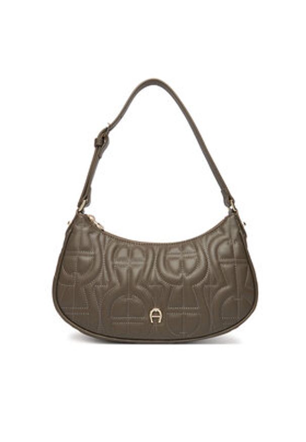 Aigner Torebka Diadora XS 135041 Brązowy. Kolor: brązowy. Materiał: skórzane