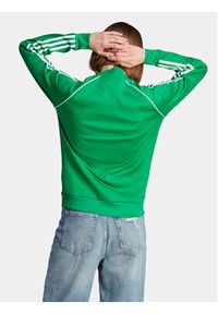 Adidas - adidas Bluza adicolor Classics SST IK4030 Zielony Regular Fit. Kolor: zielony. Materiał: bawełna, syntetyk #4