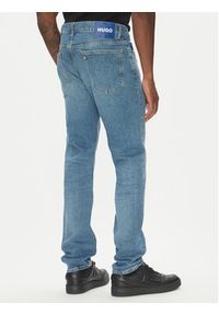 Hugo - HUGO Jeansy Ash 50541582 Niebieski Regular Fit. Kolor: niebieski
