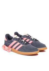 Adidas - adidas Sneakersy Breaknet Sleek IH5467 Granatowy. Kolor: niebieski. Materiał: skóra, zamsz #5