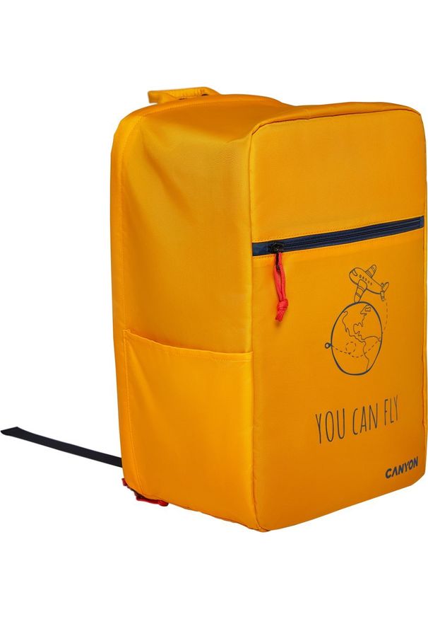Plecak Canyon CANYON Plecak CSZ-03, Cabin size, 20x25x40 cm., Żółty. Kolor: żółty
