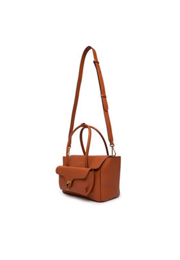 Coccinelle Torebka T8A Coccinelledouble Beat E1 T8A 18 02 01 Brązowy. Kolor: brązowy. Materiał: skórzane