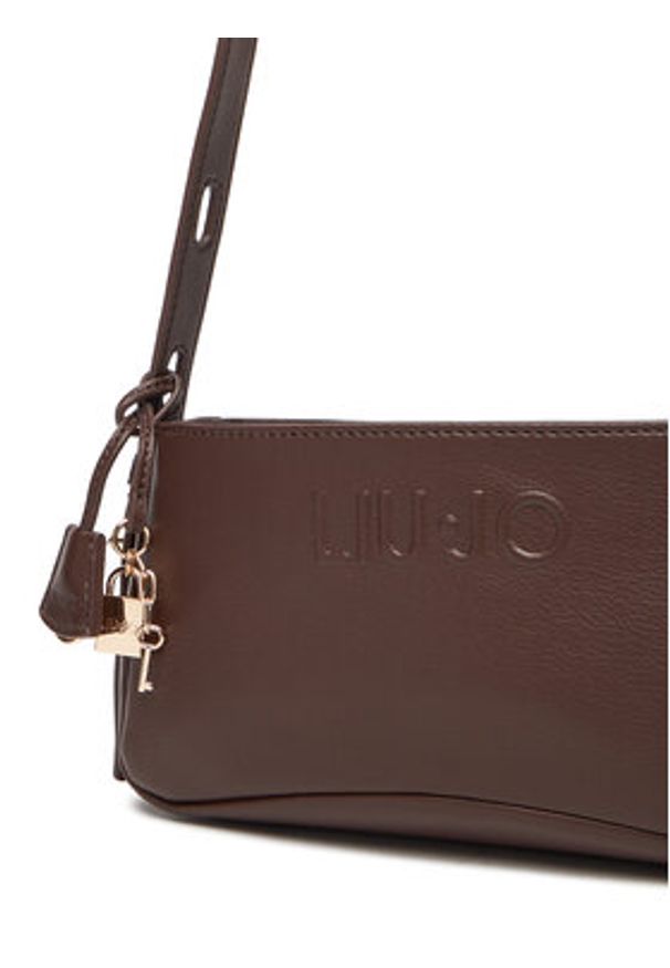 Liu Jo Torebka Esc M Crossbody AF5083 E0037 Brązowy. Kolor: brązowy. Materiał: skórzane