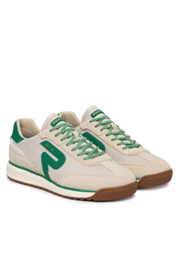 Replay - REPLAY Sneakersy GMSIB .000.C0004T Szary. Kolor: szary. Materiał: zamsz, skóra