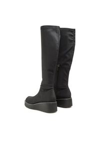Jenny Fairy Kozaki LS5850-02 Czarny. Kolor: czarny. Materiał: skóra #5