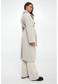 Marella - Płaszcz damski z wełny dziewiczej English MARELLA. Materiał: wełna #4