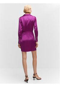 mango - Mango Sukienka elegancka Pesto 57054433 Fioletowy Regular Fit. Kolor: fioletowy. Materiał: syntetyk. Styl: elegancki #4