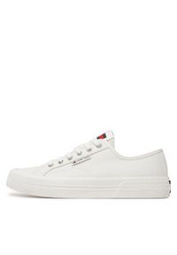 Tommy Jeans Tenisówki EM0EM01365 Biały. Kolor: biały. Materiał: materiał