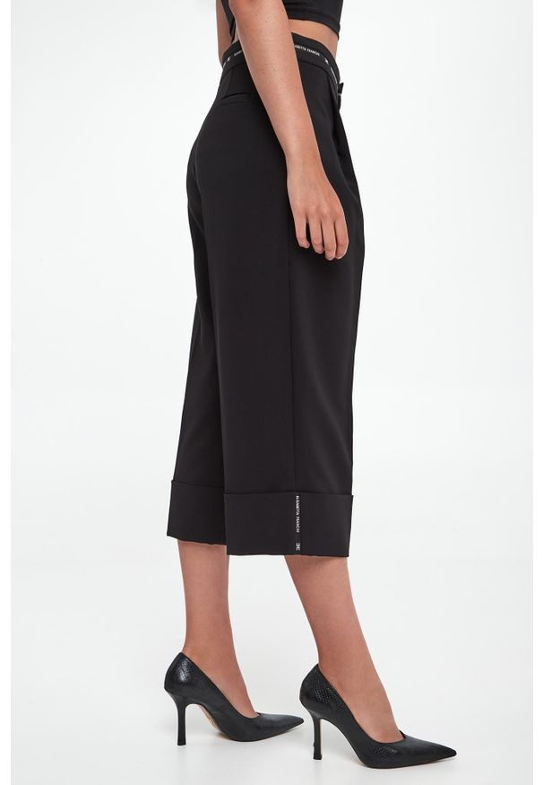 Elisabetta Franchi - Bermudy damskie z krepy ELISABETTA FRANCHI